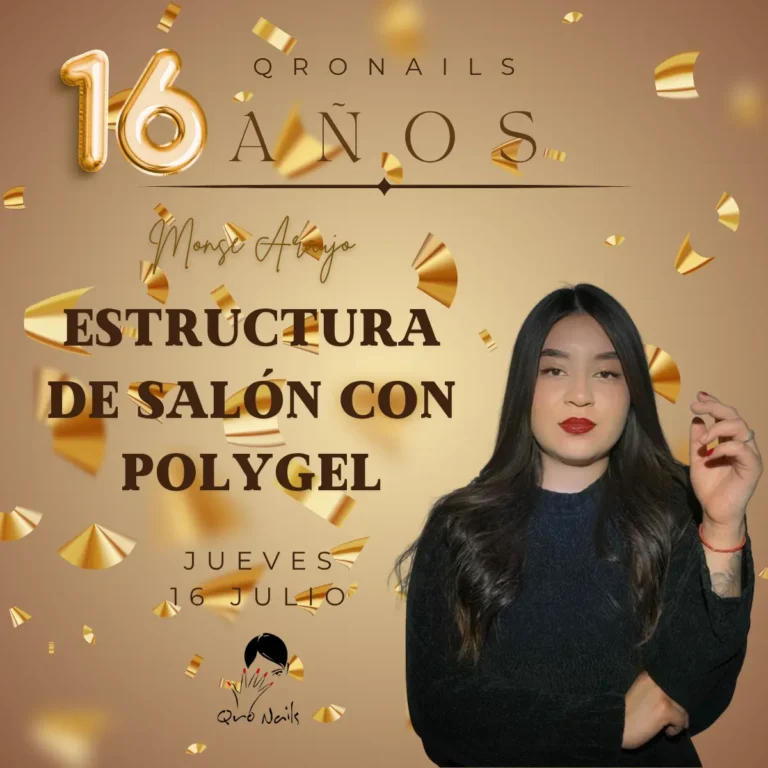 Monse Araujo - Estructura de Salón con Polygel - 16 Julio