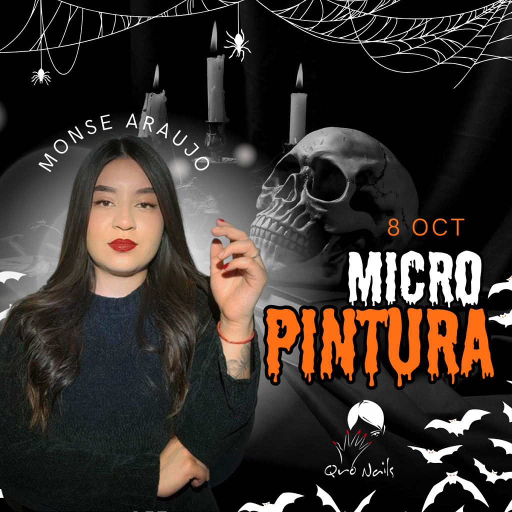Qronails Halloween - Monse Araujo