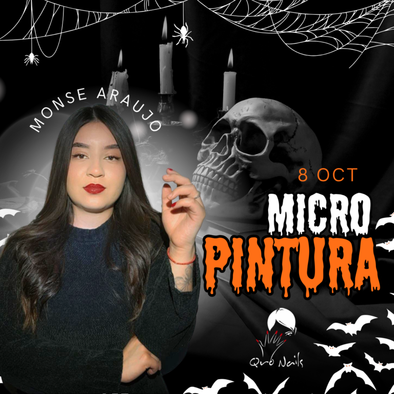 Qronails Halloween - Monse Araujo