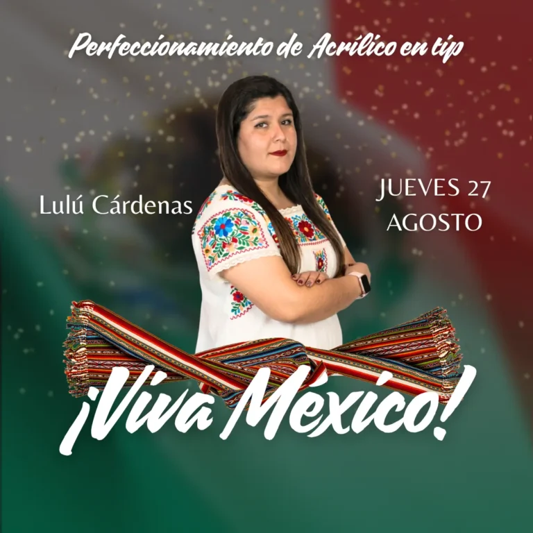 Curso de Perfeccionamiento de Tip con Acrílico con Lulú Cárdenas