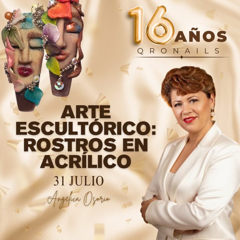 Curso Arte Escultórico: Rostros en Acrílico, impartido por Angelica Osorio - 31 Julio 2026