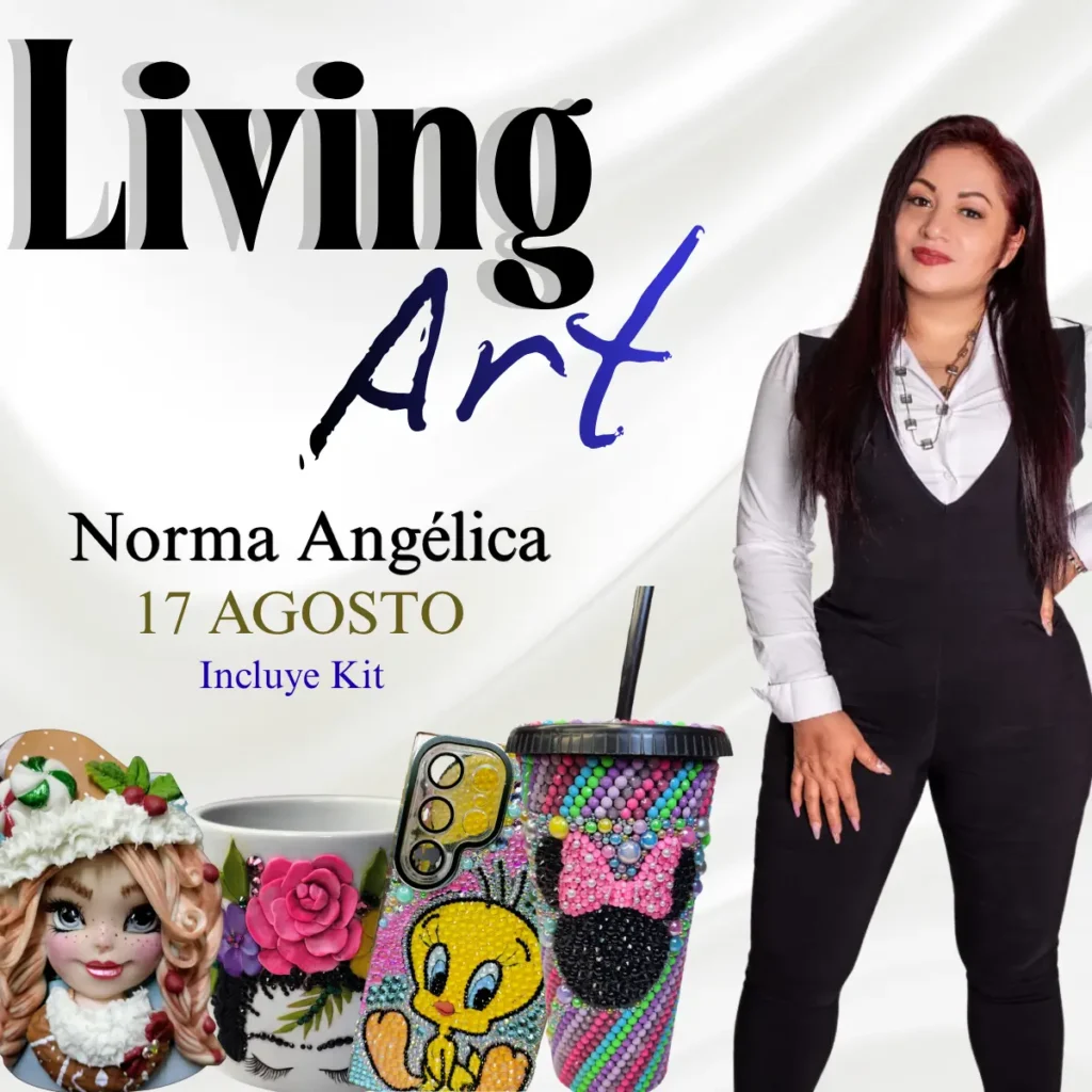 Curso Living Art con Norma Angélica 17 agosto